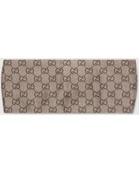 Gucci - Printed Silk Twill Headband - Lyst