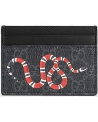 Gucci - Suprme Snake Card Holder - Lyst