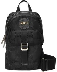 Gucci Off The Grid Sling Backpack - Black