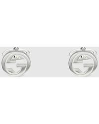 Gucci - Interlocking Cufflinks - Lyst