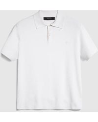 Gucci - Silk Cotton Polo Shirt With Embroidery - Lyst