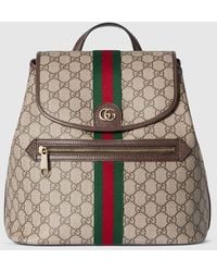 Gucci - Ophidia Medium Backpack, Gg Canvas - Lyst