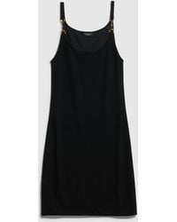 Gucci - Viscose Crêpe Jersey Dress With Horsebit - Lyst