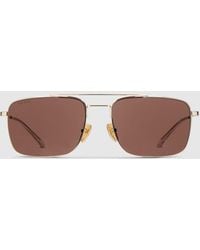 Gucci - Specialized-Fit Navigator Sunglasses - Lyst