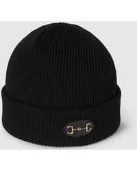 Gucci - Wool Hat With Horsebit - Lyst