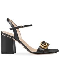 Gucci - Leather Sandals - Lyst