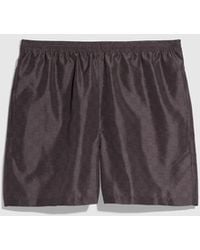 Gucci - Printed Polyester Poplin Swim Shorts - Lyst