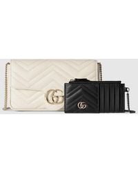 Gucci - Borsa A Spalla Gg Marmont Misura Piccola - Lyst