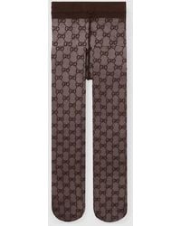 Gucci - Gg Stretch Nylon Tights - Lyst
