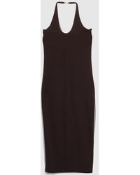 Gucci - Viscose Crêpe Jersey Dress With Horsebit, Size Xl, Ready-To-Wear - Lyst