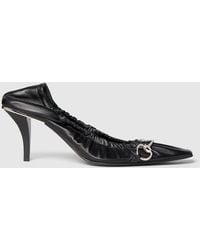 Gucci - Vittoria Pump With Elastic, Leather - Lyst