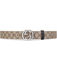 gucci supreme belts