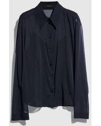 Gucci - Silk Stretch Chiffon Shirt - Lyst