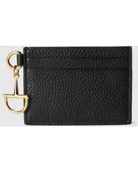Gucci - Half Horsebit Card Case - Lyst