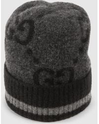 Gucci - GG Knit Cashmere Hat - Lyst