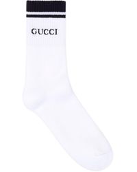 Gucci Socken aus Baumwolle - Weiß