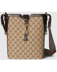 Gucci - Mittelgroße Schultertasche Im Bucket-Bag-Stil - Lyst