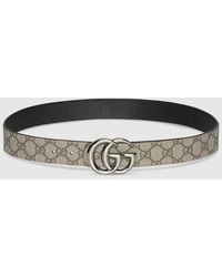 Gucci - Reversible Gg Marmont Belt, Size 100 - Lyst