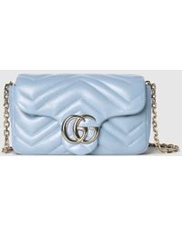Gucci - Mini Borsa A Spalla Gg Marmont - Lyst