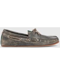 Gucci - Boat Shoe, Leather - Lyst