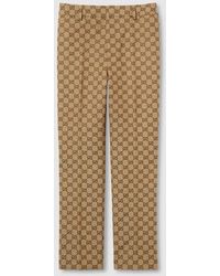 Gucci - Gg Canvas Pant - Lyst