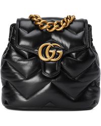 Gucci - GG Marmont Matelassé Backpack - Lyst