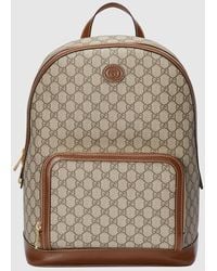 Gucci - Backpack With Interlocking G - Lyst
