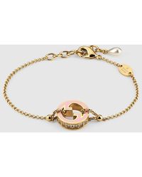 Gucci - Pulsera Blondie De Esmalte Con Adorno - Lyst