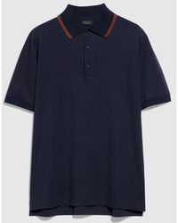 Gucci - Cotton Jersey Piquet Polo Shirt - Lyst