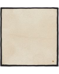 Gucci - Knitted Silk Pocket Square - Lyst