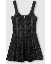 Gucci - Vestido De Jacquard A Cuadros De Lana Y Lamé, Talla - Lyst