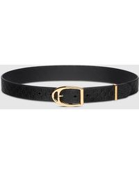Gucci - Ceinture Avec Boucle Étrier, Taille 100 - Lyst