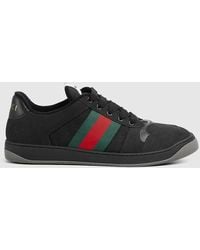 Gucci - Baskets Screener Gg Pour Homme, Taille - Lyst