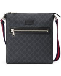 Gg Supreme Messenger Bag Black