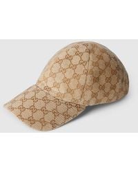 Gucci - Casquette En Toile Gg Avec Cristaux, Taille - Lyst