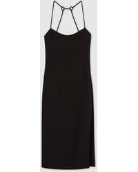 Gucci - Silk Dress With Crystal Horsebit, Ready-To-Wear - Lyst