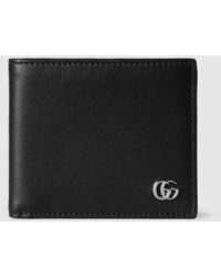 Gucci - Cartera Con Dos Pliegues Gg Marmont - Lyst