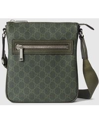 Gucci - Gg Monogram Small Messenger Bag, Fabric - Lyst