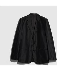 Gucci - Fine Silk Faille Jacket - Lyst