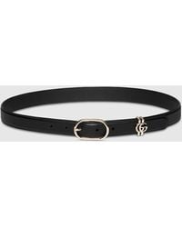Gucci - Belt With Oval Buckle, Size 100 - Lyst
