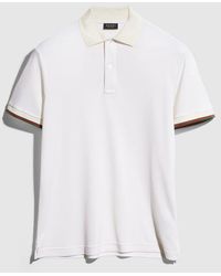 Gucci - Silk Jersey Polo Shirt With Web, Size M, Ready-To-Wear - Lyst