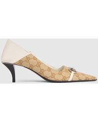 Gucci - Vittoria Pump, Gg Canvas - Lyst