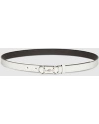 Gucci - Thin Belt With Horsebit Buckle, Size 100 - Lyst