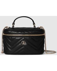 Gucci - Gg Marmont Mini Vanity Bag - Lyst