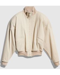 Gucci - Silk Poplin Zip Jacket - Lyst