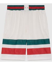 Gucci - Mesh Fabric Shorts - Lyst