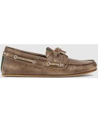 Gucci - Herren-Bootsschuh, Größe - Lyst