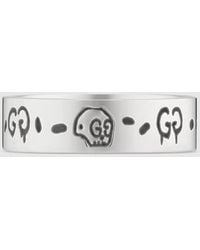 Gucci - Ghost Ring In Silver - Lyst