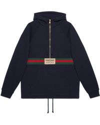 Gucci Web With Vintage Logo Sweatshirt - Black