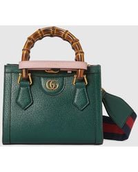 Gucci - Diana Mini Leather Tote Bag - Lyst